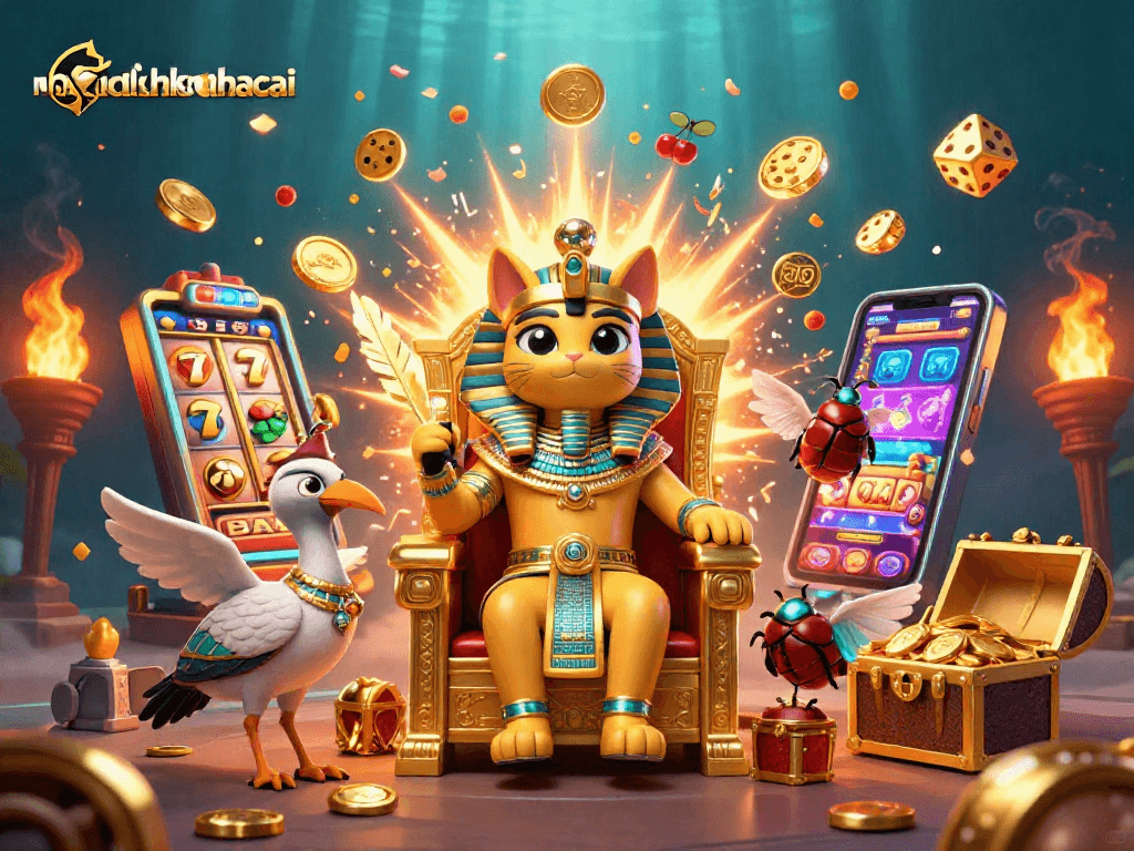 Experience exhilarating wins with nhandinhkeonhacai in this vibrant casino scene.