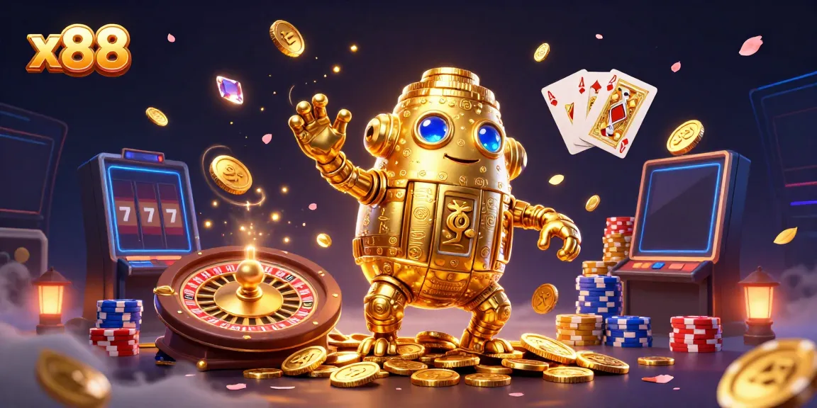 x88 showcases an exciting casino adventure with gleaming treasures and vibrant game elements.
