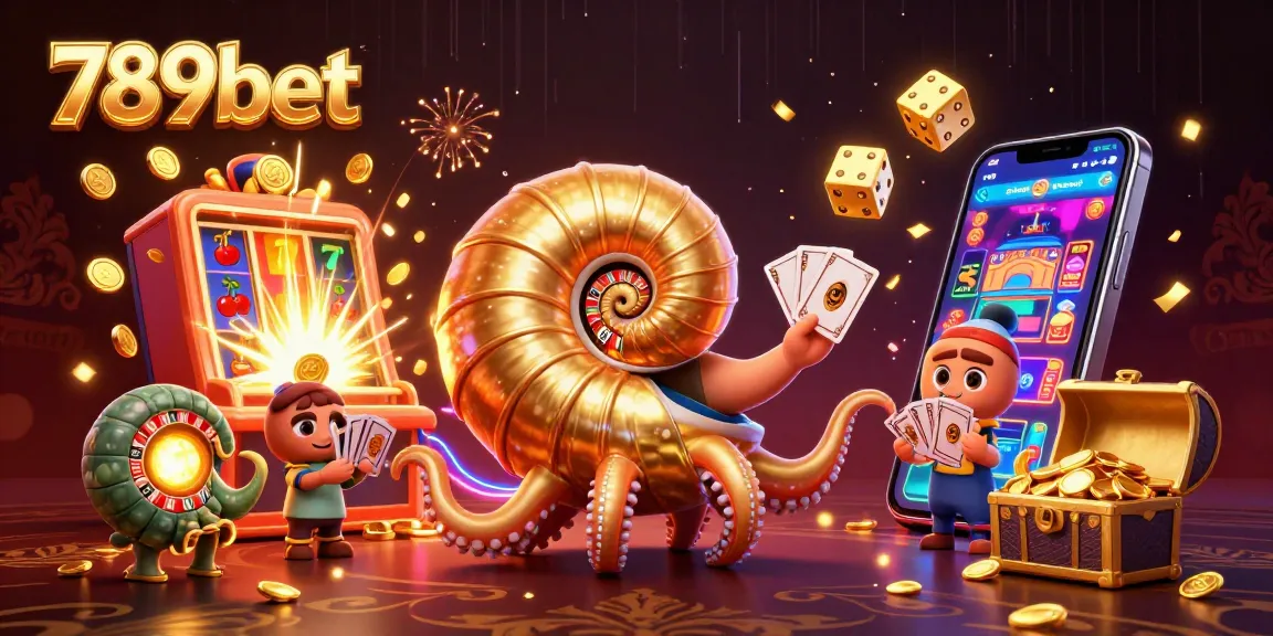 Engage with 789bet's thrilling casino experience featuring vibrant 3D illustrations of games.
