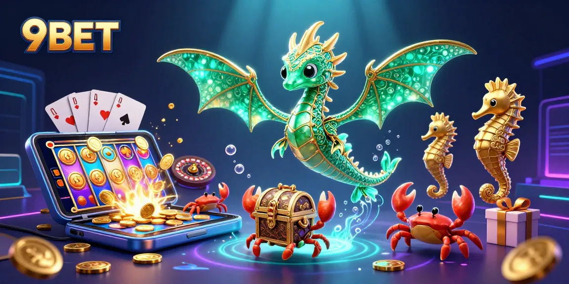 Engage in thrilling gaming adventures with 9BET, featuring vibrant slots and dynamic characters.