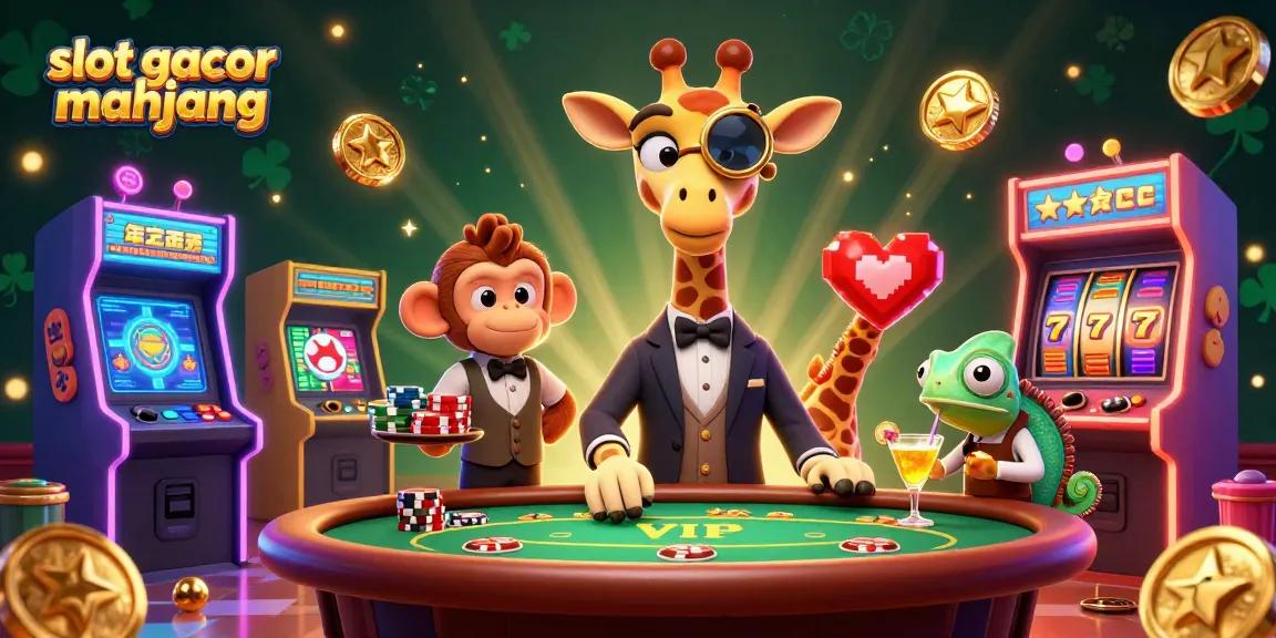 Experience fun and excitement with slot gacor mahjong in this vibrant casino scene.