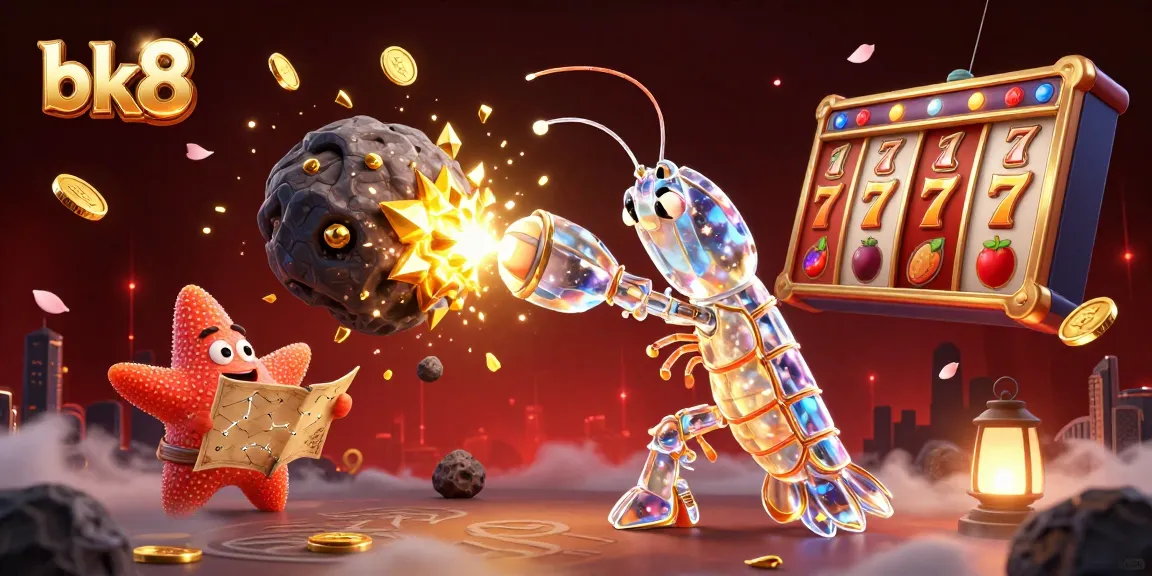 Engage with bk8's thrilling slots as a galactic samurai battles through dynamic gems and coins.