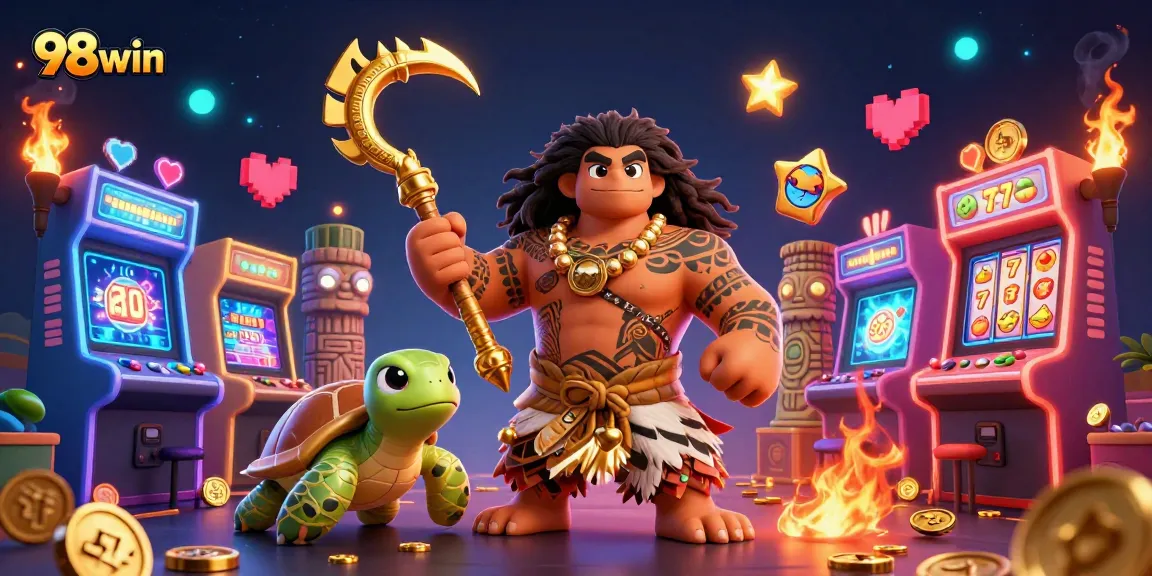 Engage with thrilling 98win casino adventures featuring vibrant characters and dynamic gaming elements.