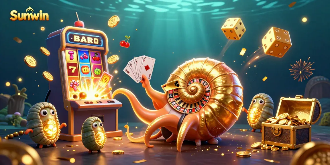 Experience the thrill of Sunwin gaming with dynamic casino elements like jackpots and slot machines.