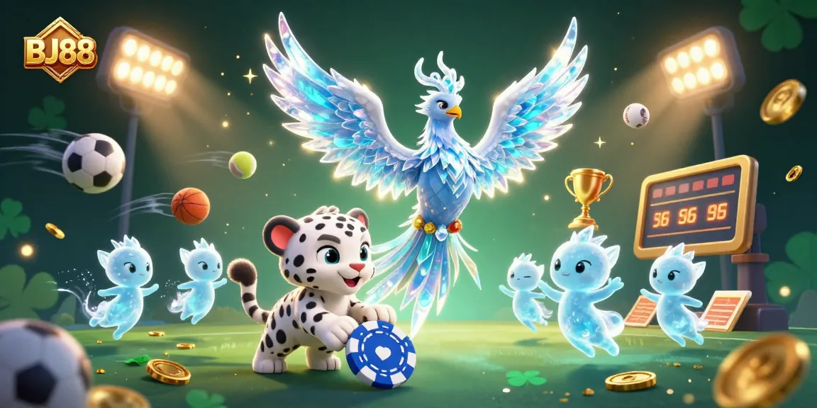 BJ88 delivers an engaging sports betting experience with vibrant characters and dynamic elements.
