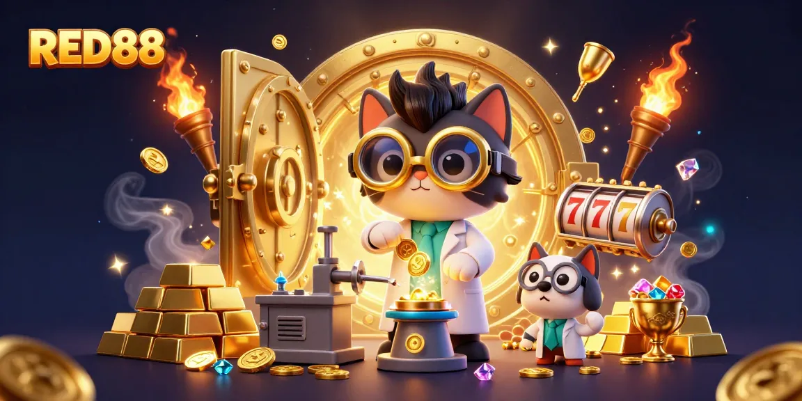 Engage in exhilarating gambling at RED88 with dynamic casino games and gold-filled treasure.