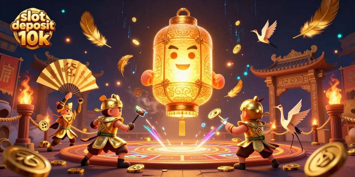 Experience the excitement of slot deposit 10k as luck illuminates the night market casino.