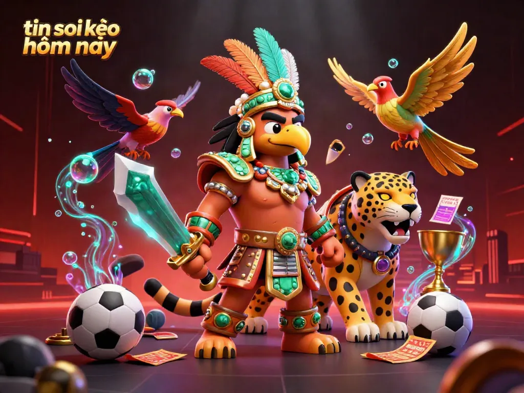 Bet on today’s matches with effective odds from tin soi kèo hôm nay featuring vibrant sports-themed imagery.