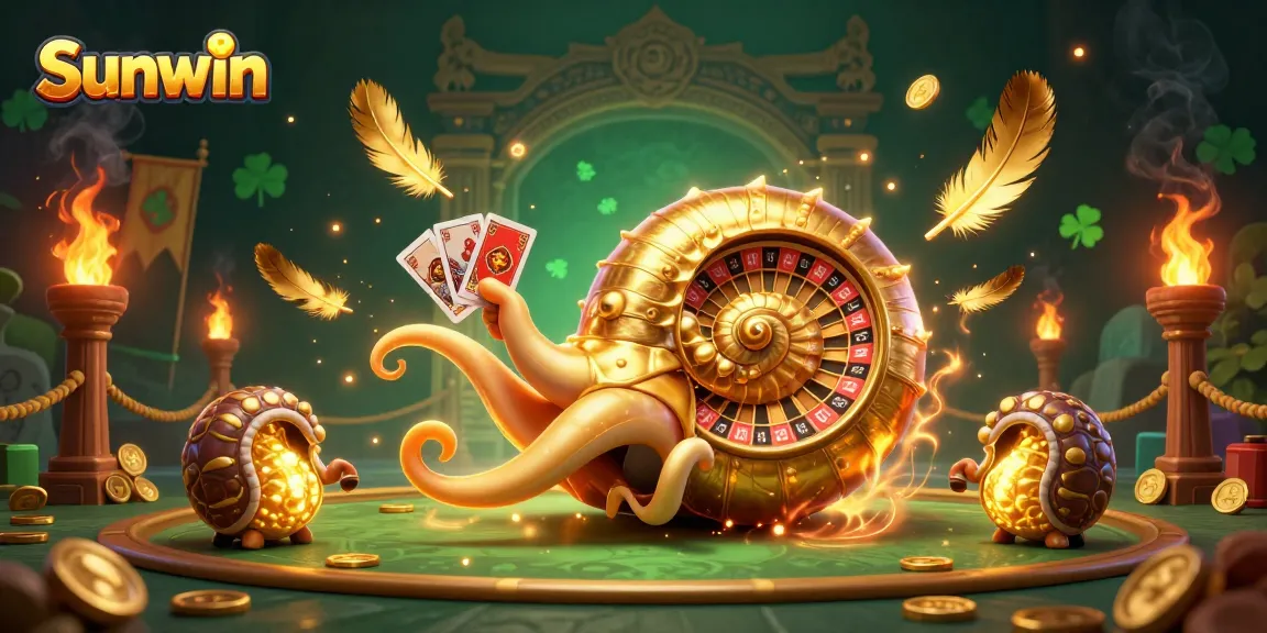Experience thrilling gameplay with Sunwin's ancient nautilus roulette wheel illustration.